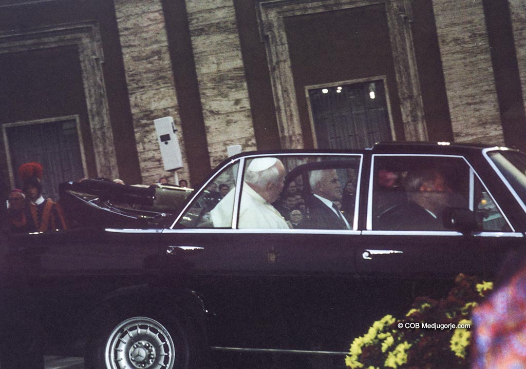 Pope John Paul II October 8, 2000