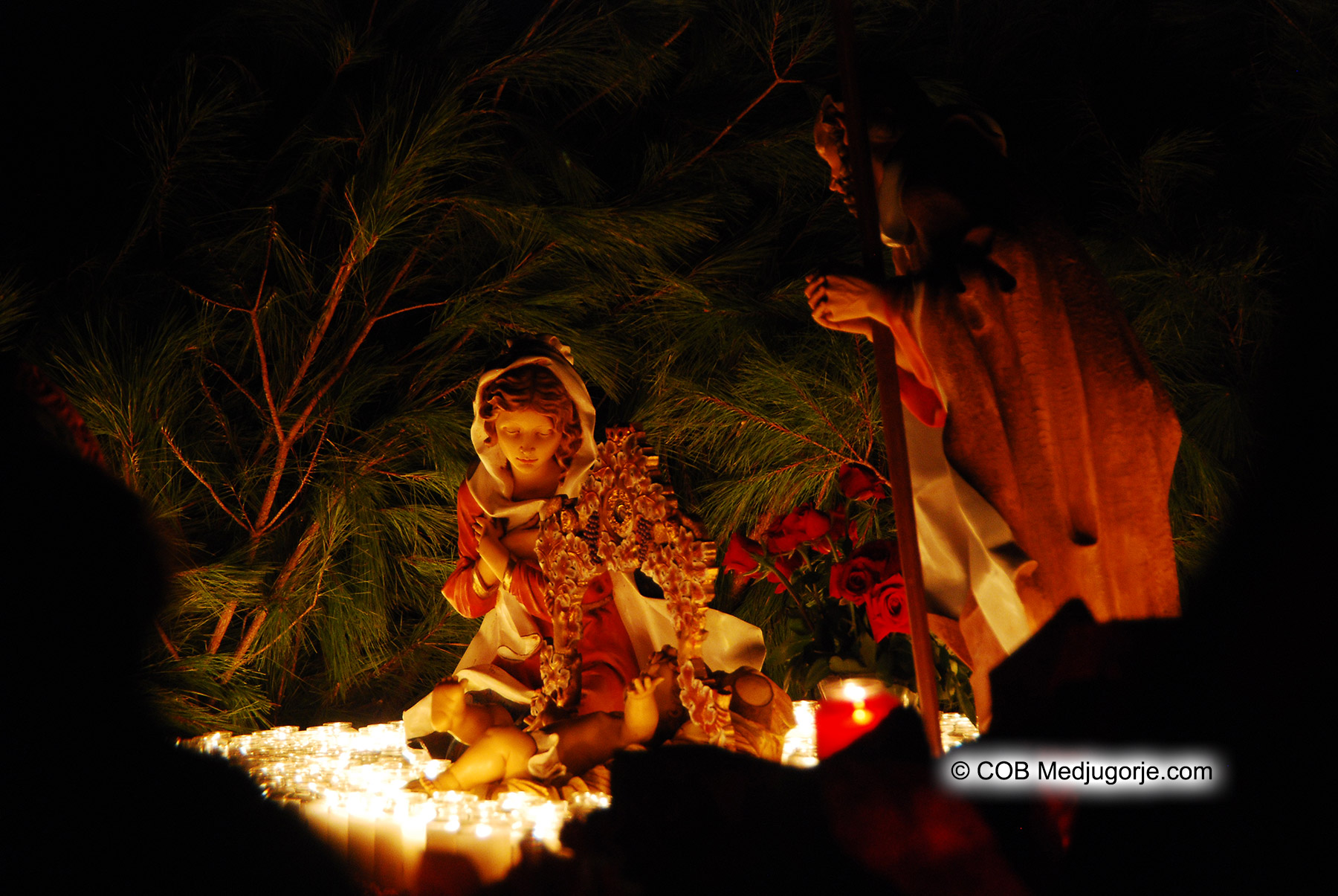nativity in field of apparitions at caritas