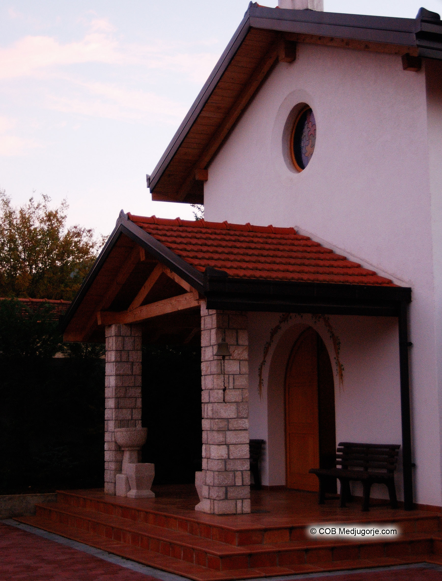 Medjugorje visionary Marija's Chapel of the Two Hearts