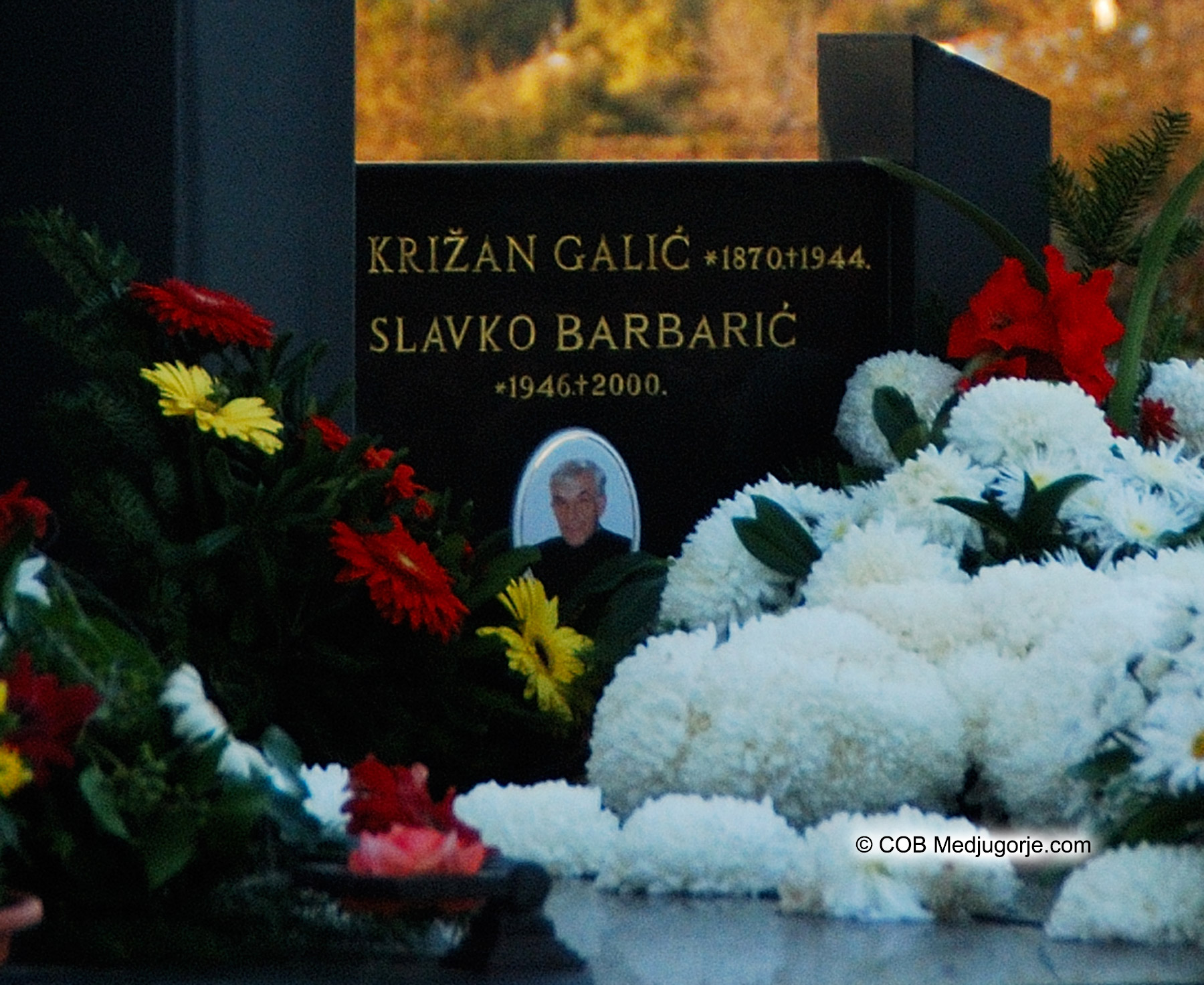 Grave of Fr. Slavko