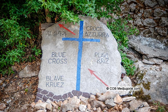 The Blue Cross on Apparition Mountain