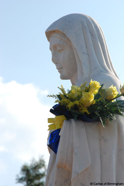 Statue vandalized on Apparition Mountain in Medjugorje