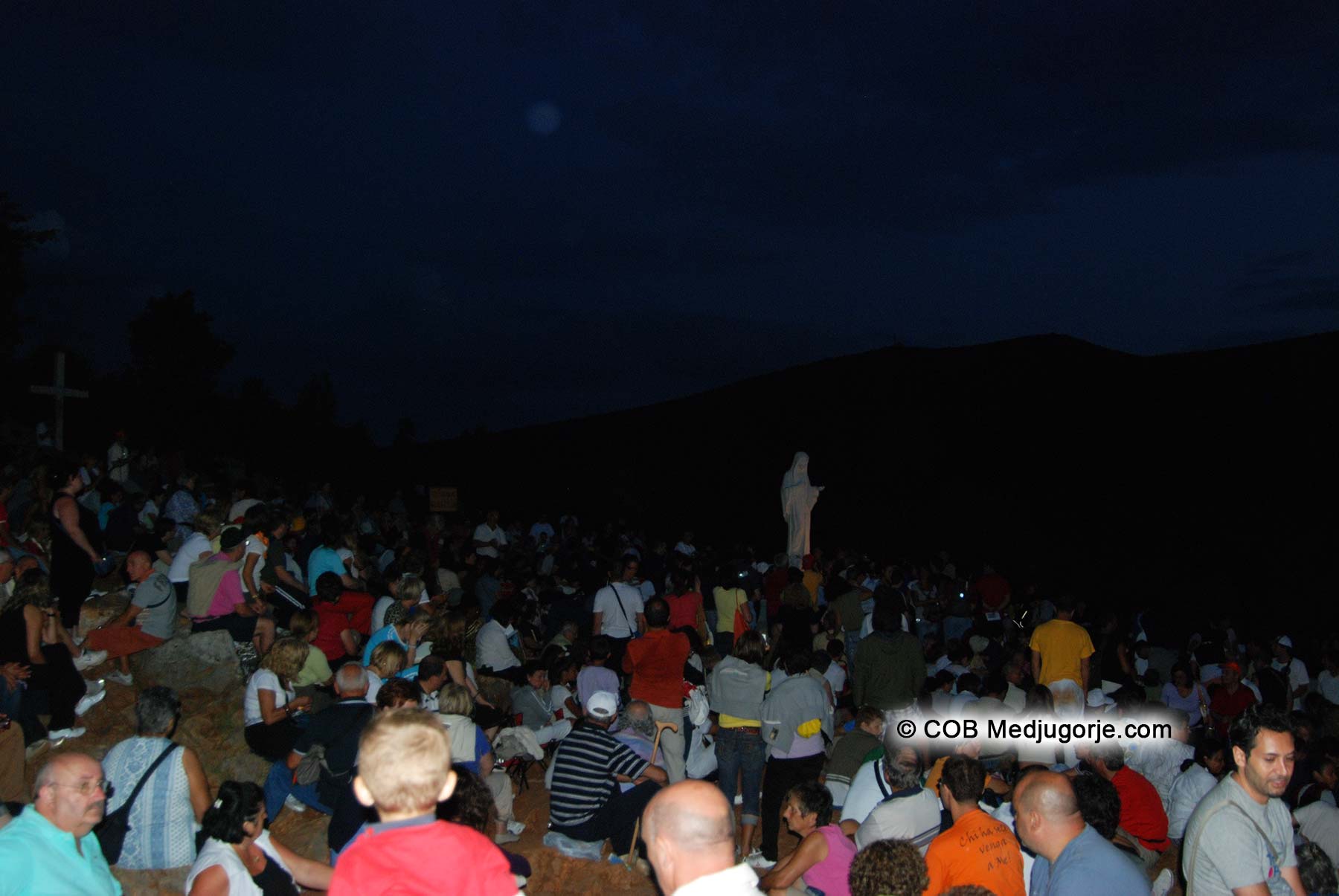 The Prayer Group This evening August 14, 2009 in Medjugorje