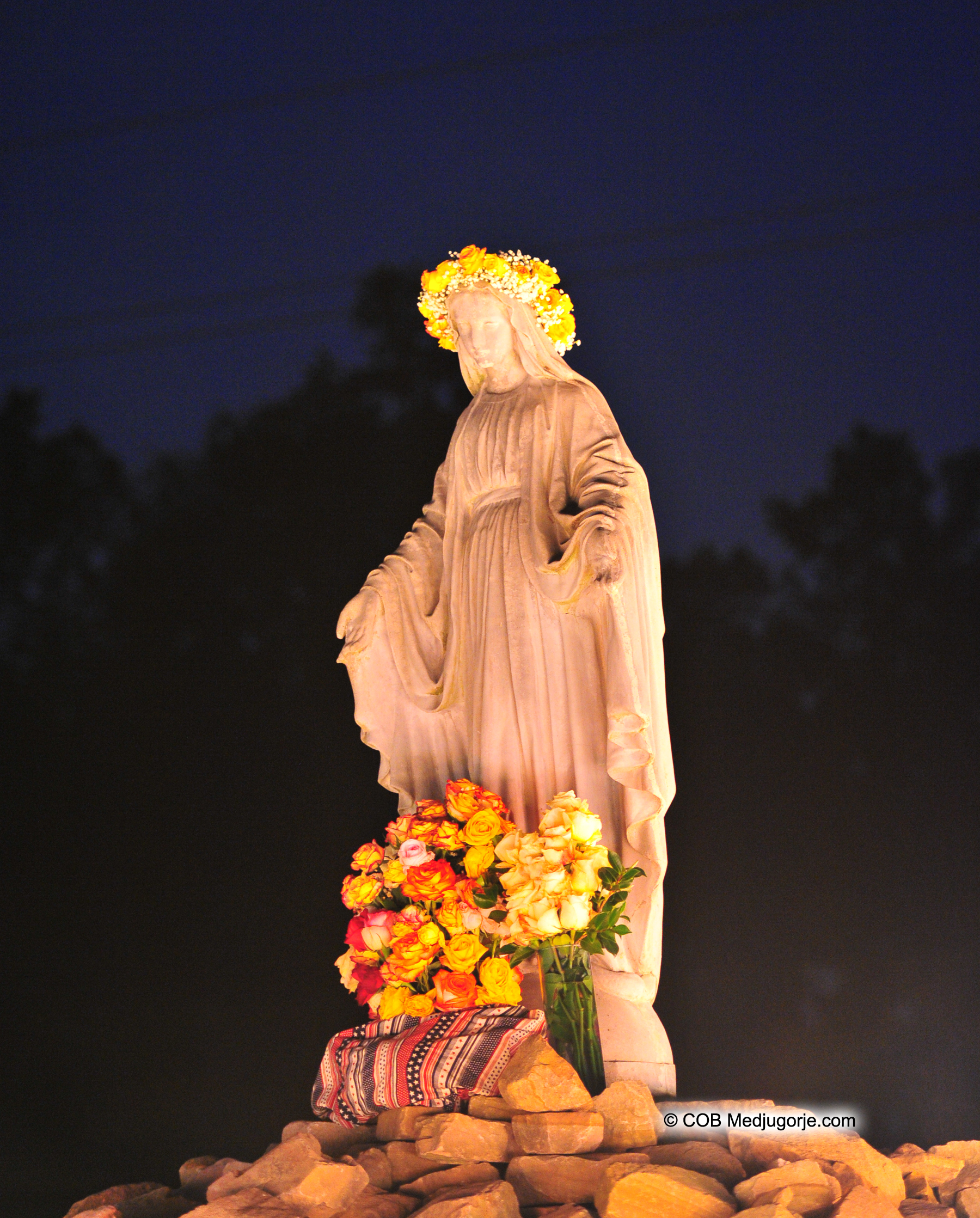 Statue of Our Lady in the Field July 4, 2012