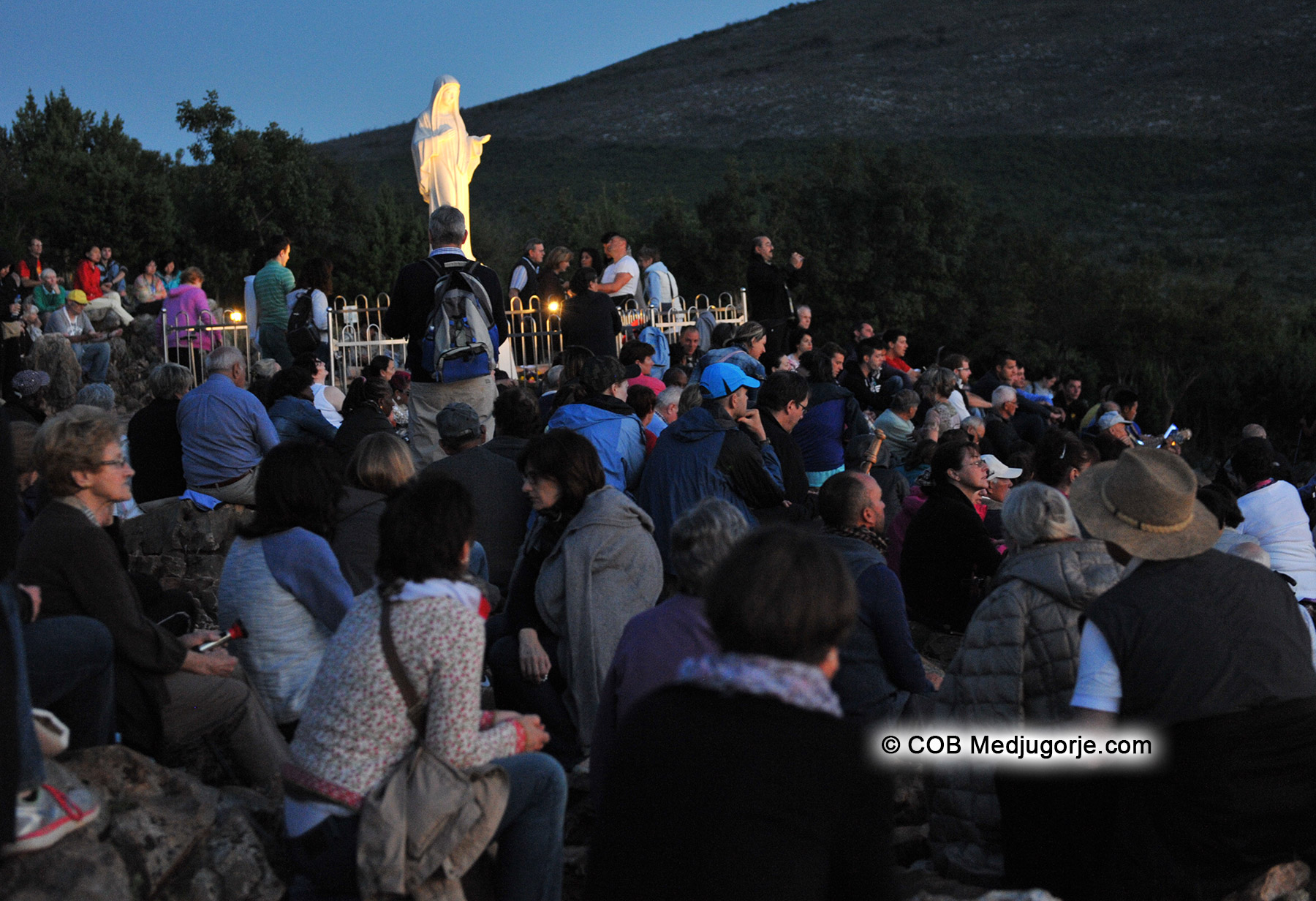 Ivan's Prayer Group in Medjugorje, May 29, 2015
