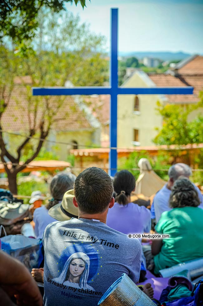 Caritas pilgrim in Medjugorje