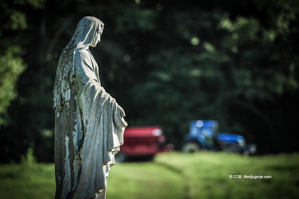 Statue of Our Lady in the Field of Apparitions