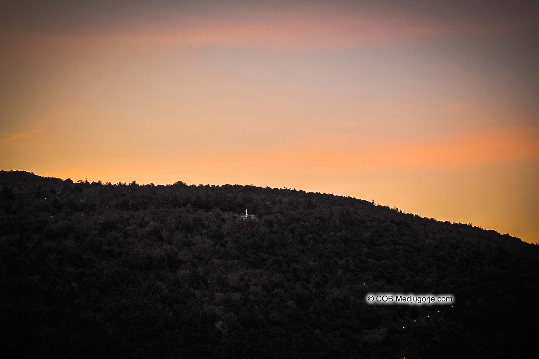 Apparition Mountain in Medjugorje October 12, 2017