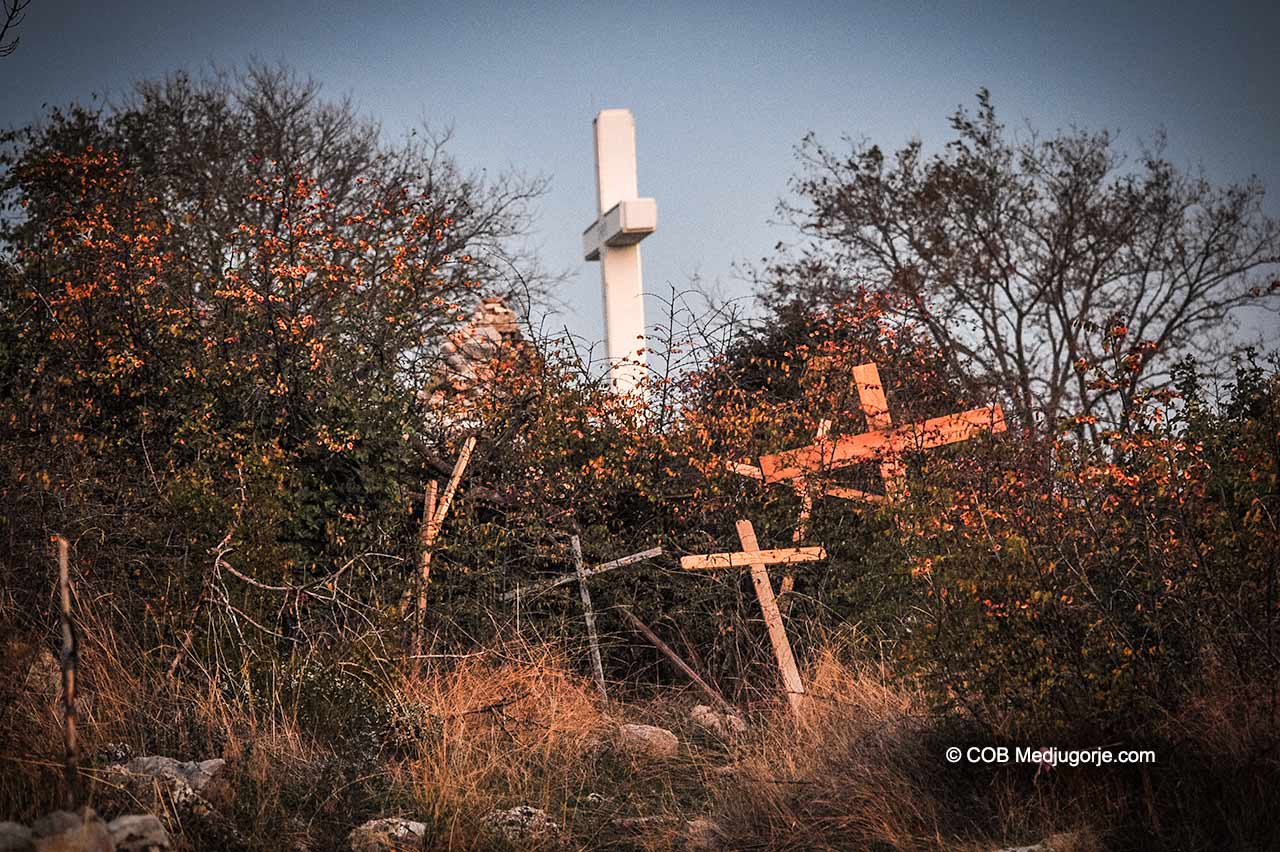 Crosses on Cross Mountain, October 19, 2018