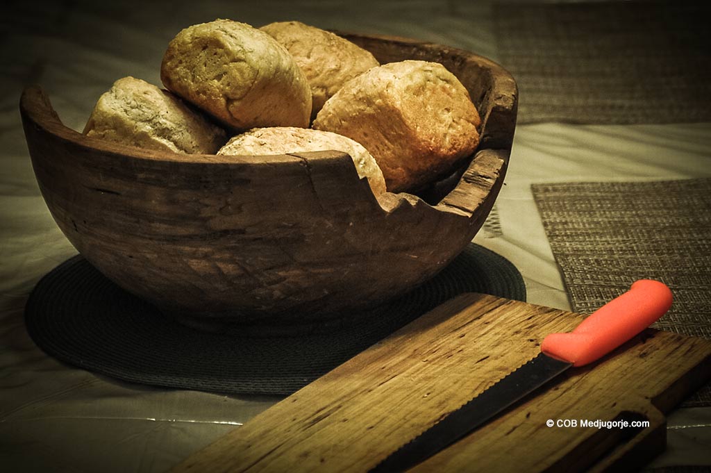 Fasting bread, the Community of Caritas