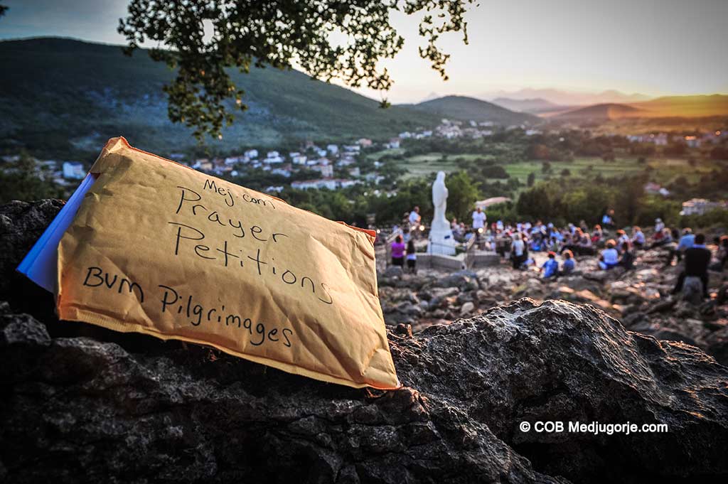 Medjugorje.com petitions and pilgrim petitions presented to Our Lady, June 21, 2019
