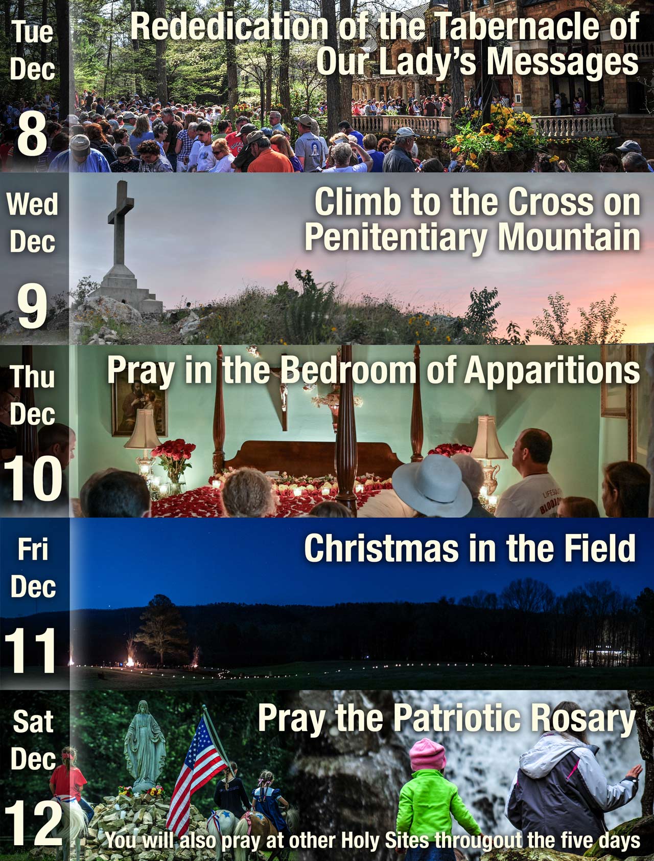 December 8-12, 2020 at Caritas of Birmingham