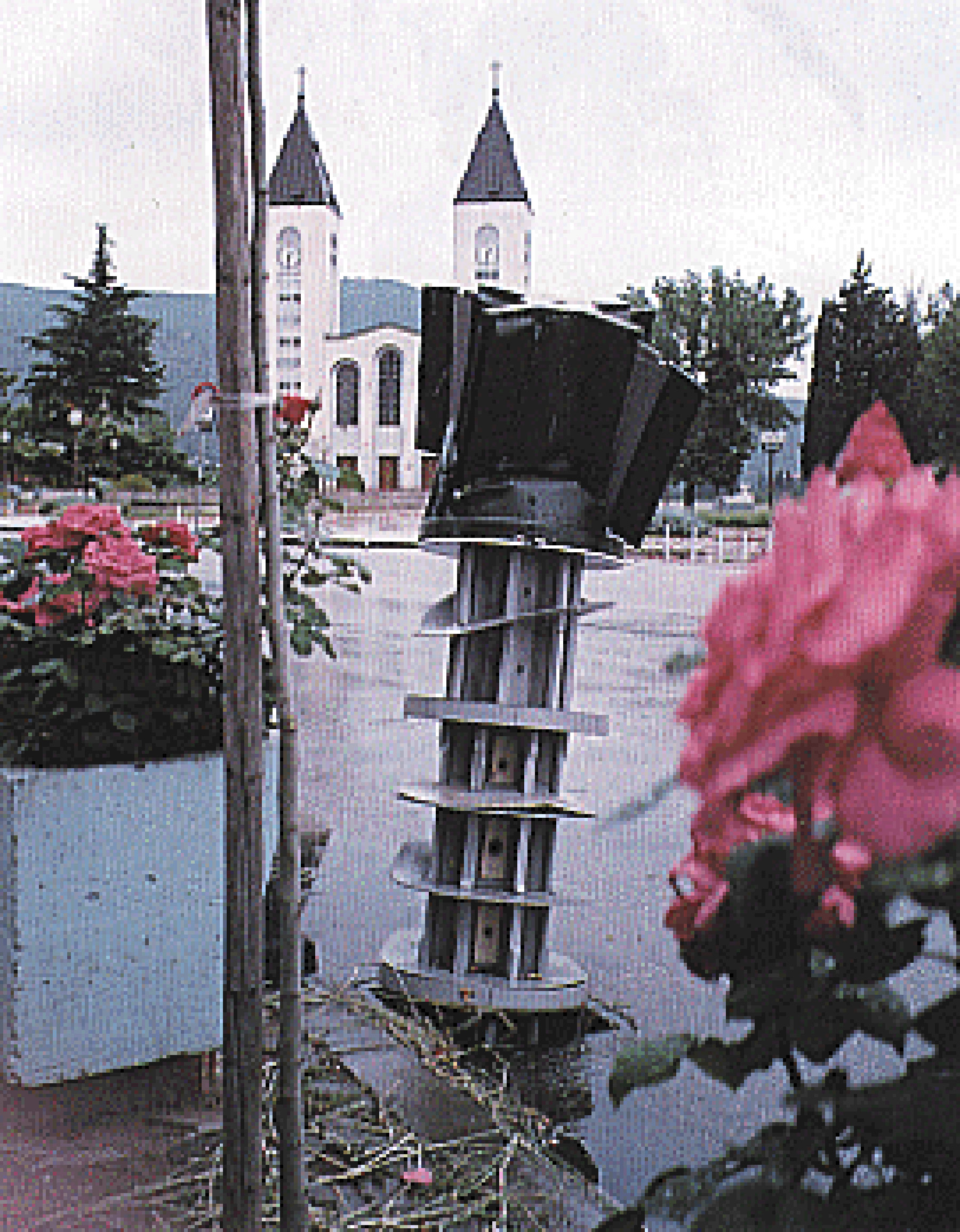 Unexploded bomb in Medjugorje