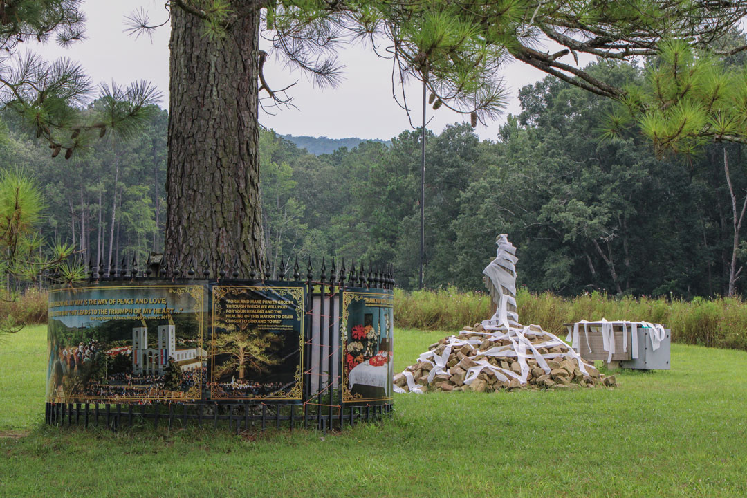 Statue in the Field Desecrated Aug. 2, 2021