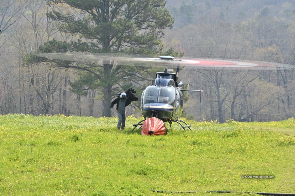 Helicopter in the Field March 28, 2022