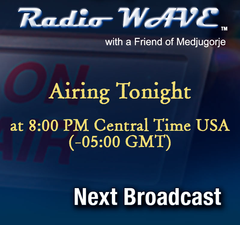 Radio Wave live, airing tonight at 8 PM Central.