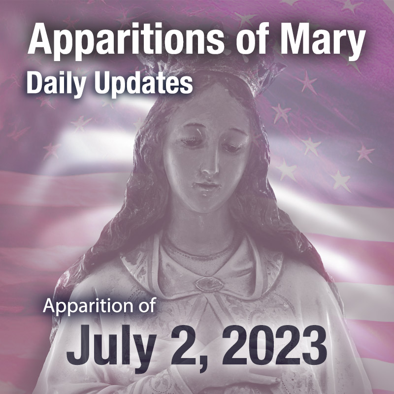 Apparition of July 2, 2023 at Caritas of Birmingham