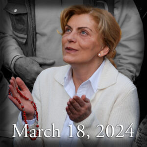 Mirjana Annual Apparition March 18, 2024